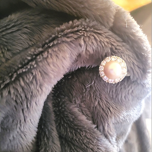 Gorgeous Vintage pearl and diamond ring - Picture 4 of 4